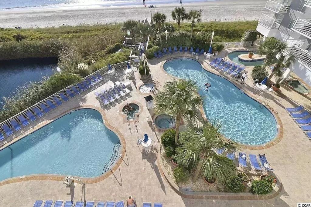 Direct Oceanfront- King Bedroom- Amazing Views/Pools/Hot Tubs/Beach Access/Golf Myrtle Beach Exterior foto